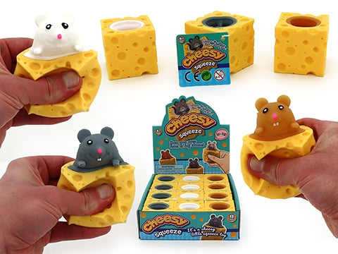 Squeezy Pop up Mouse in Cheese