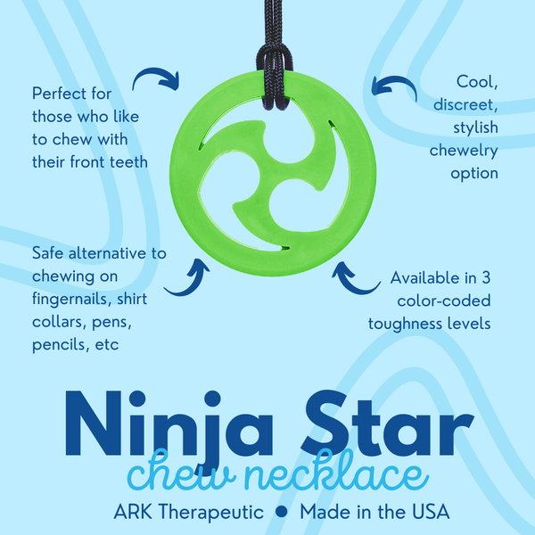 ARK's Ninja Star Chew Necklace