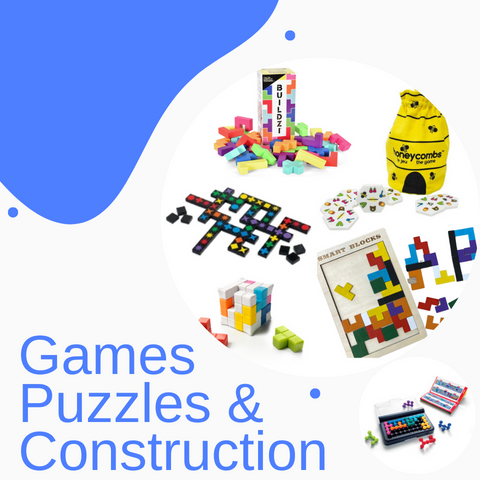 Games, Puzzles &amp; Construction
