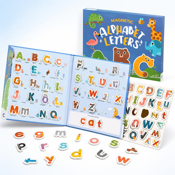 Magnetic Alphabet Letter Book