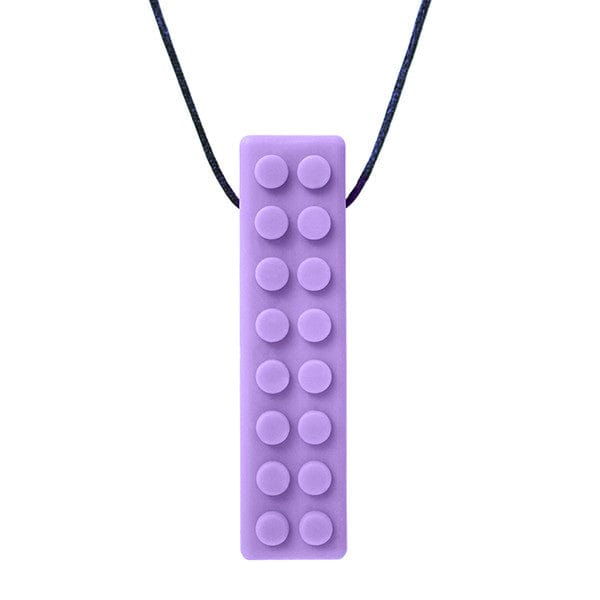 ARK Therapeutics Chew Purple XXT Toughest Ark's Brick Stick Textured Chew Necklace
