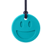 ARK Therapeutics Chew Teal XT Medium ARK's Smiley Face Chew Necklace