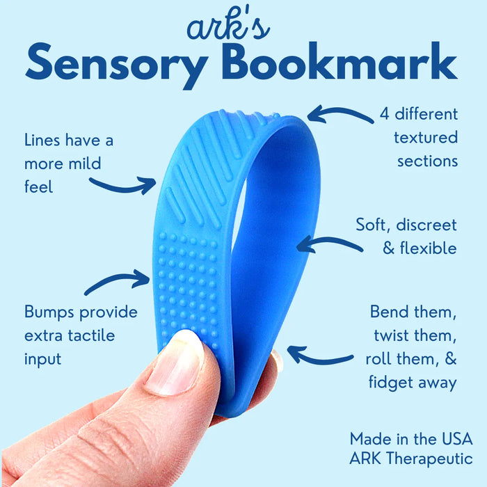 ARK Therapeutics Fidget Green ARK Sensory Bookmark / Fidget