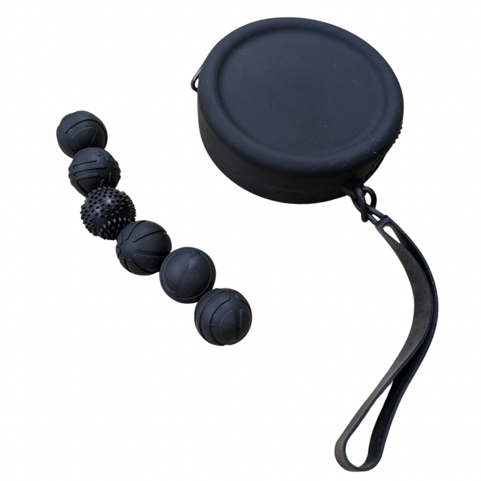 Black / 6 Pack Magnetic Silicone Balls