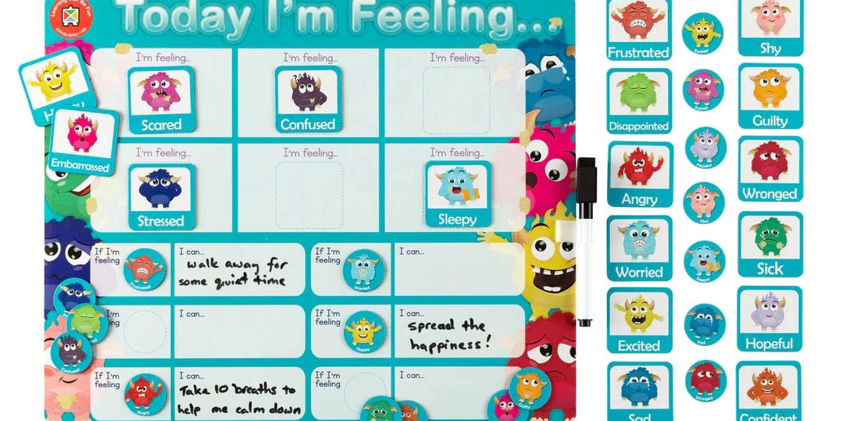 Emotions Magnetic Learning Board — Sensory & Me