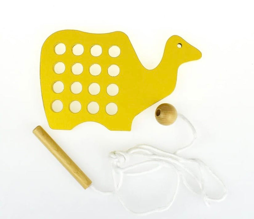Eleganter Camel Wooden Lacing Animals
