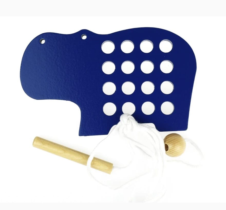 Wooden Lacing Animals — Sensory & Me