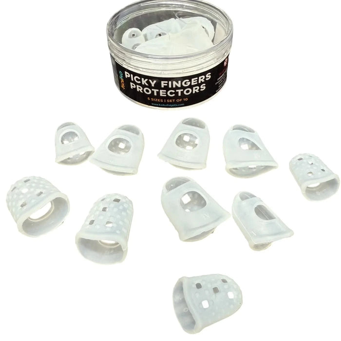 Kaiko Wholesale Fidget Picky Finger Protectors - Set of 10 Various sizes