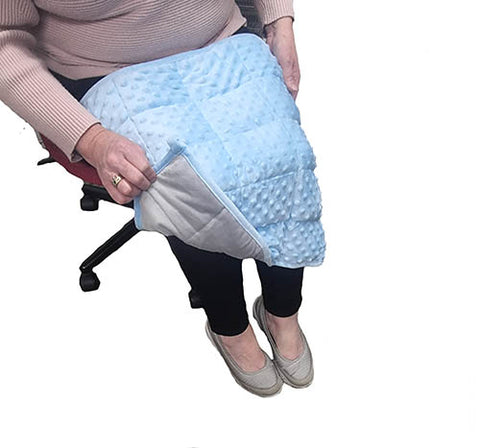 Weighted Lap Pad 2.5kg Blue/Grey