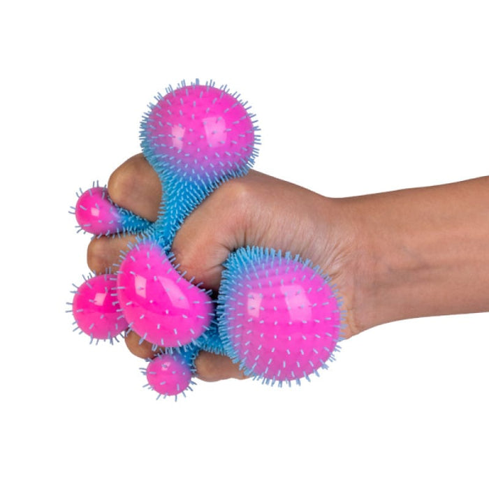 MDI Fidget Blue Smoosho Colour Change Furry Small Ball
