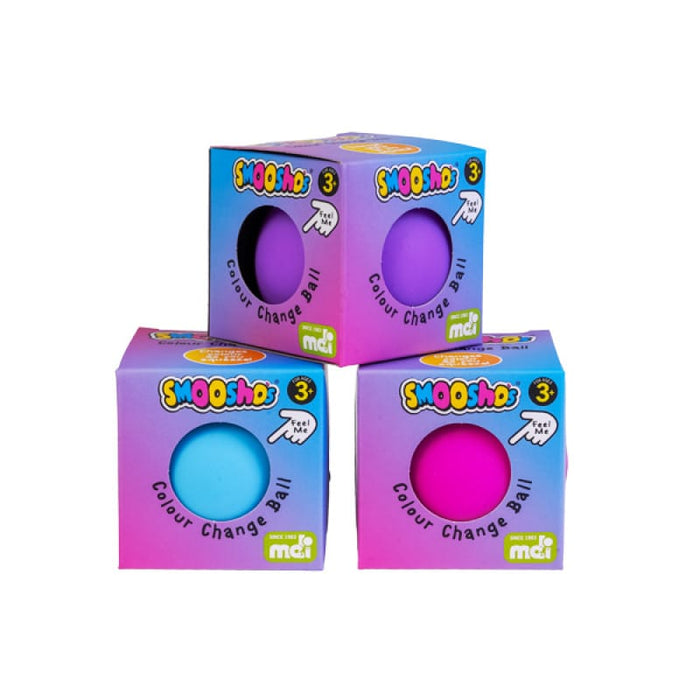 MDI Fidget Pink Smoosho Colour Change Small Ball