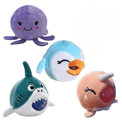 MDI Fidget Shark Plush Ball Jellies 7cm