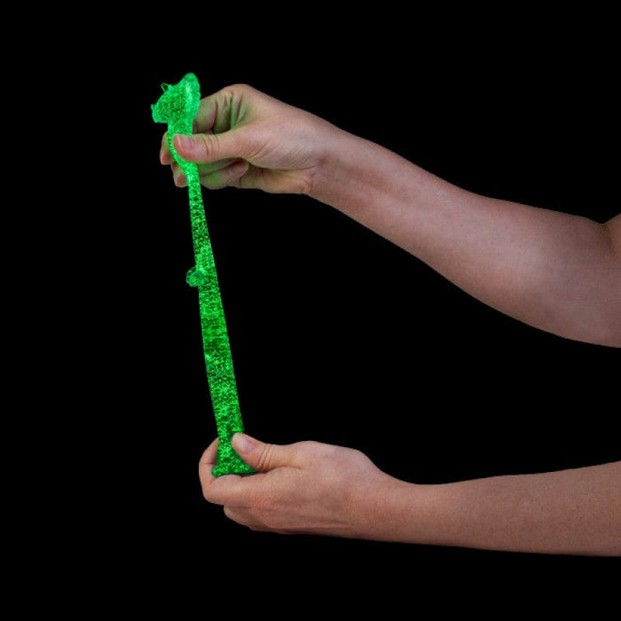 MDI Fidget Smoosho's Super Glow-in-the-dark Stretchy Dino