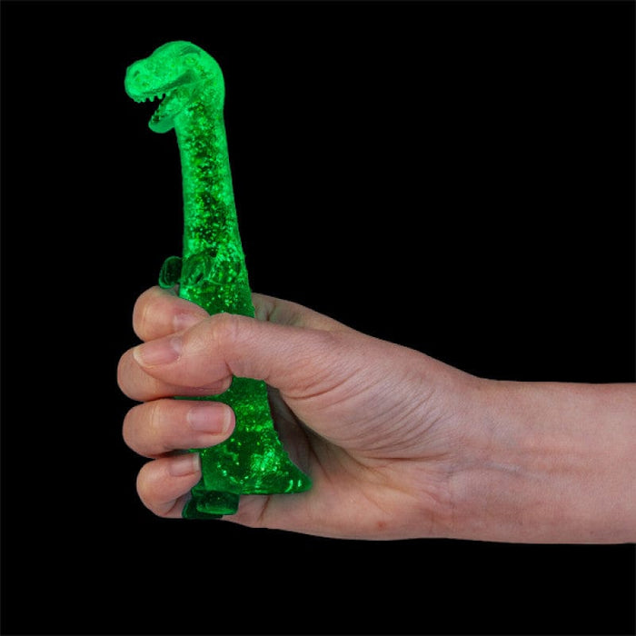 MDI Fidget Smoosho's Super Glow-in-the-dark Stretchy Dino
