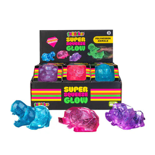 MDI Fidget Smoosho's Super Squeeze Glow-in-the-dark Animals