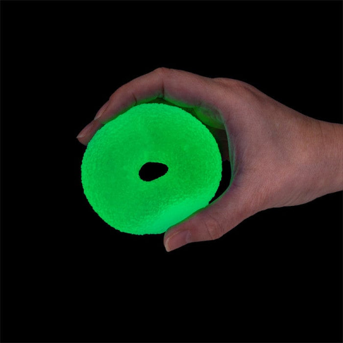 MDI Fidget Smoosho's Super Squeeze Glow-in-the-dark Doughnut
