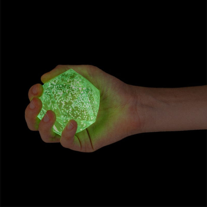 MDI Fidget Smoosho Super Squeeze Polyhedron/Polyhedron Glow In The Dark