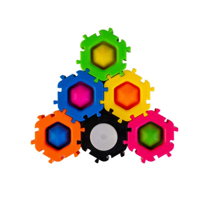 MDI Fidget Spinner Push Pop Fidget Spinner