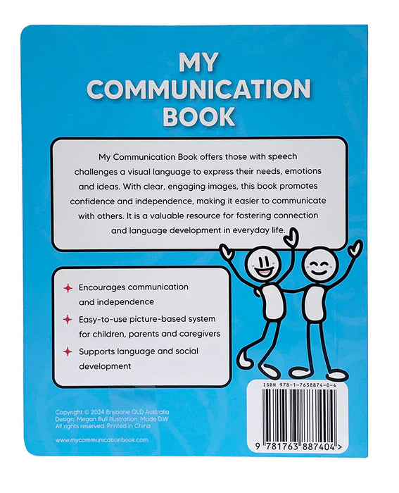 My Communication Book Book My Communication Book A Picture-Based Tool to Empower Nonverbal Kids