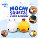 New dimensions Oz Fidget Mochi Squeeze Chick and Bunny