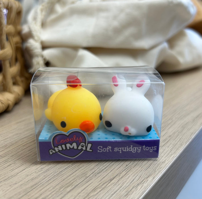 New dimensions Oz Fidget Mochi Squishy Chick and Bunny