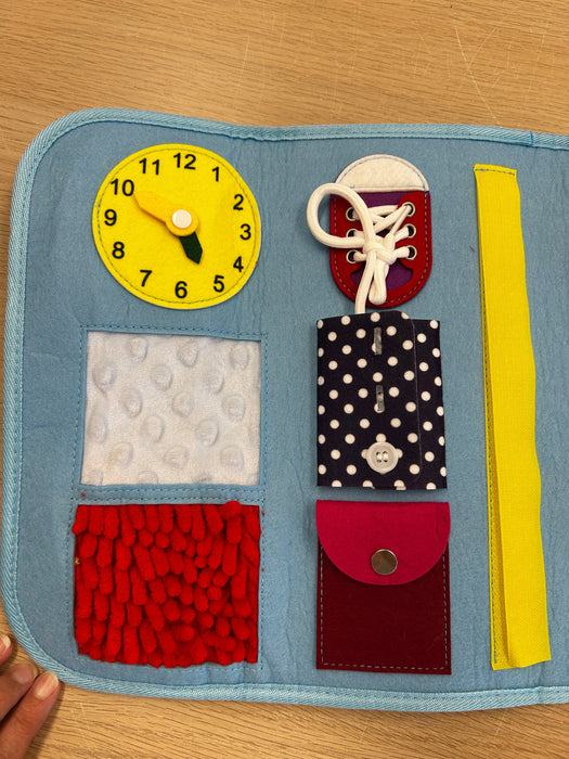 New Dimensions Oz Tactile Sensory Fidget Blanket