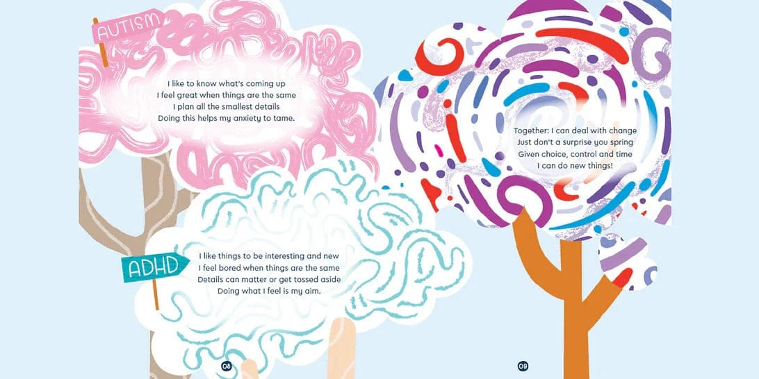 Onwards and Upwards Childrens book The Brain Forest and The Rainbow Brain