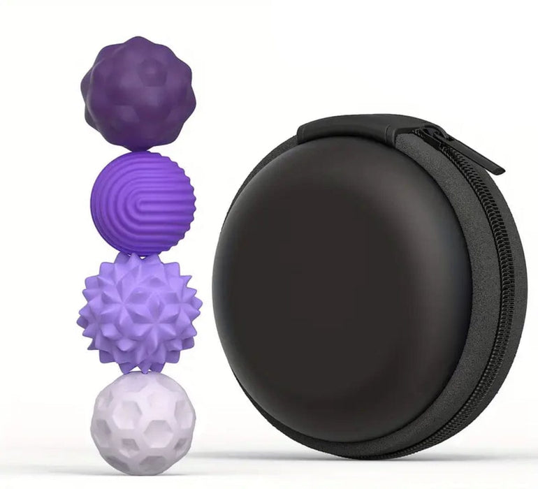 Purple Magnetic Silicone Balls