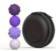 Purple Magnetic Silicone Balls
