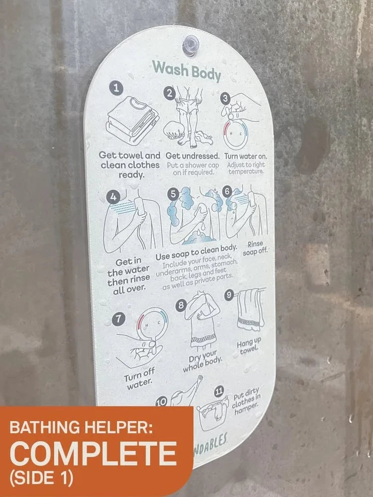 Remindables Bathing Helper Hanger Complete — Sensory & Me