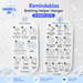 Remindables visual reminder Remindables Bathing Helper Hanger Complete Double Sided