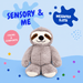 Sensory Assist Weighted Animal Sloth Weighted Animals