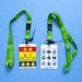 Sensory & Me Sensory Double sided communication card with Sunflower Lanyard