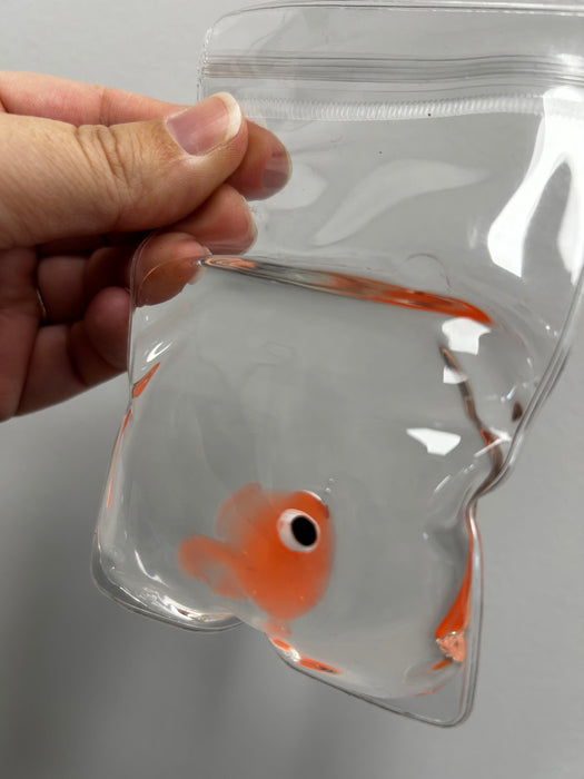 Shein Fidget Goldfish in a Bag Squishy