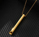 Shein jewellery Gold Breathing Tool Necklace