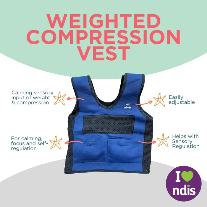 Starfish Weighted Weighted Compression Vest Medium
