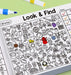 Temu Book Look and Find Colouring Activity Book-Shapes & Colours