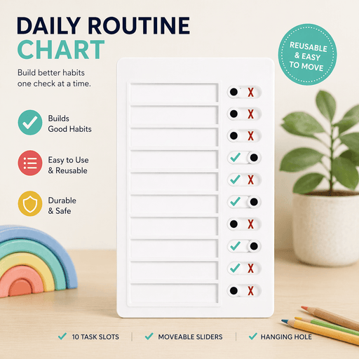 World Routine Chart Routine Charts & Visual Schedules for Kids | Sensory & Me