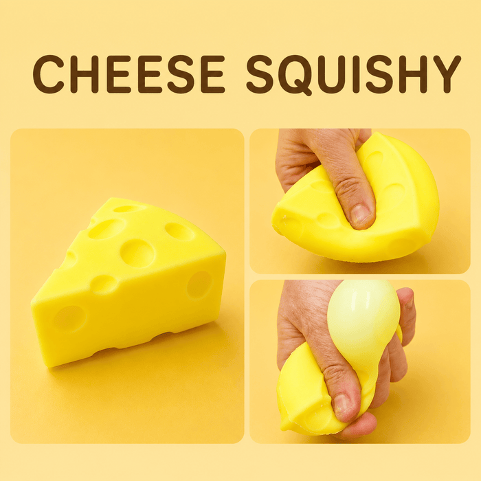 Temu Cheese Block Squishy