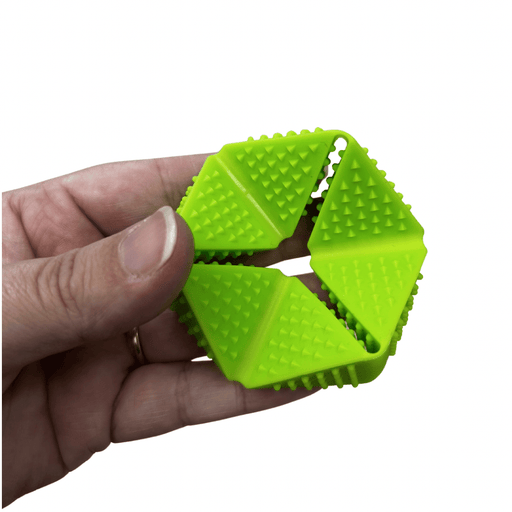 Temu Fidget Green Flexygon