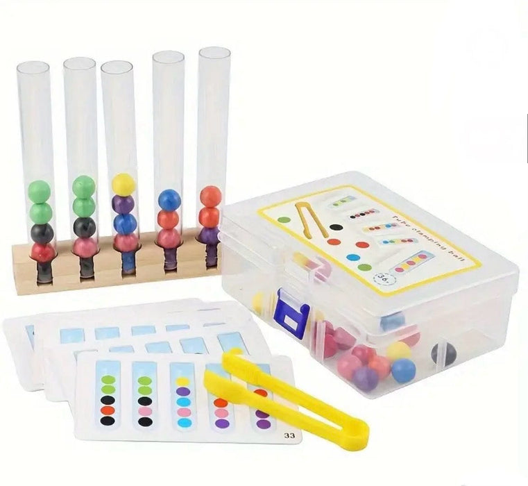 Temu game Bead Sorting Test Tubes