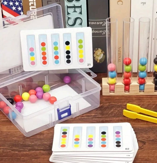 Temu game Bead Sorting Test Tubes
