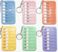 Temu Planner Purple Keychain Routine/Reminder