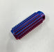Temu Tactile Blue/pink Spiky Grip Hand Roller