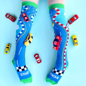 Racing Car Socks - Mad Mia