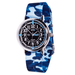 EasyRead Easy Read Clock Black/Blue Face with Blue Camo Strap EasyRead Watch