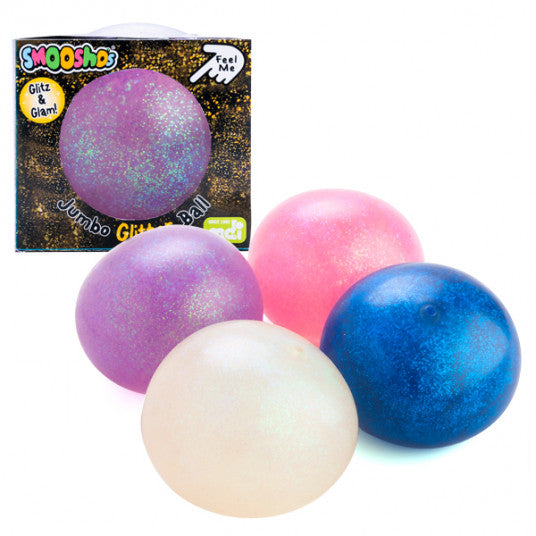 Smoosho Jumbo Glitter Ball