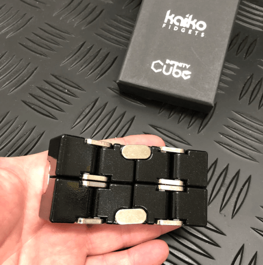 Kaiko Wholesale Infinity Cube Fidget - 214 grams Black