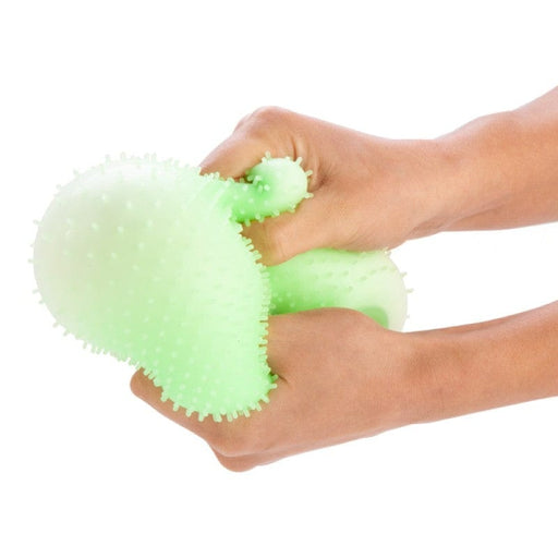 MDI Fidget Spiky Green / Jumbo Smoosho Glow in the Dark Ball